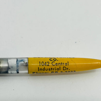 VTG Ballpoint Pen 3X Autopoint Mexico Refractories Co. St. Louis MO SB3