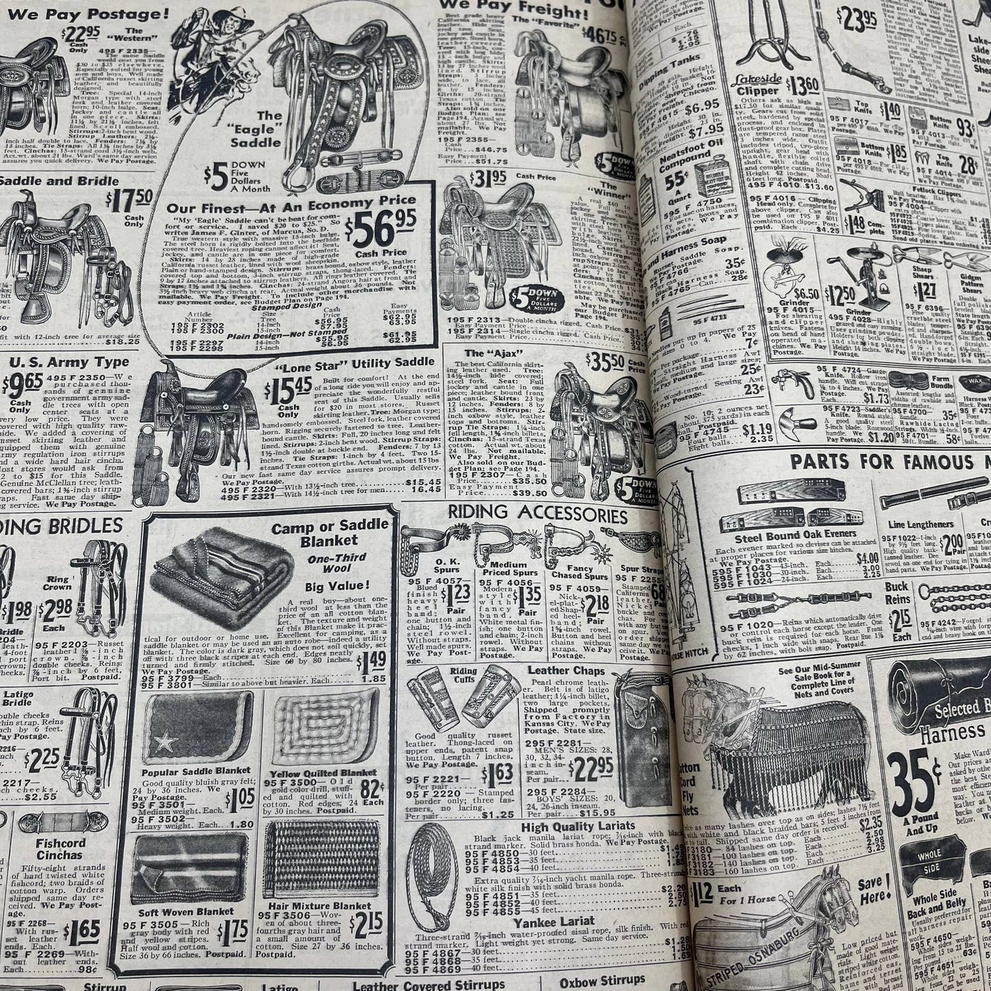Original 1930 Montgomery Ward Spring & Summer Catalog 551 Pages St. Paul MN TJ5