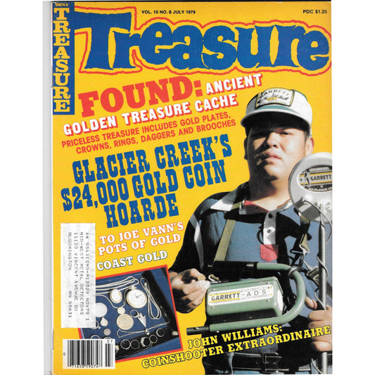 Treasure Magazine - Treasure Hunting Mines Buried Metal Detecting July 1979 MB3
