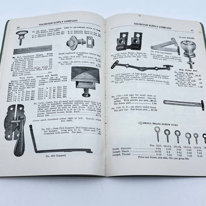 1938 Thurston Supply Co Catalog - Hard To Get Materials Anoka MN TF7