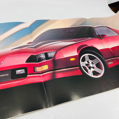 1988 Chevrolet Chevy Camaro IROC-Z Dealer Sales Brochure Full Color Pictures BA3