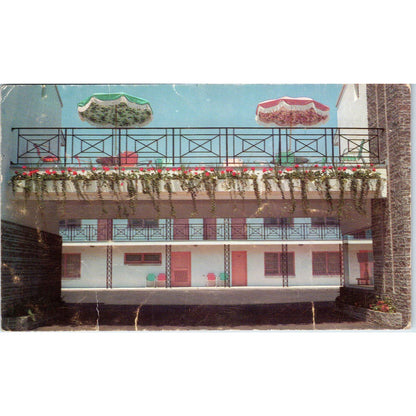 Ocean Grove Motor Inn New Jersey - Original Postcard TJ7-RP3