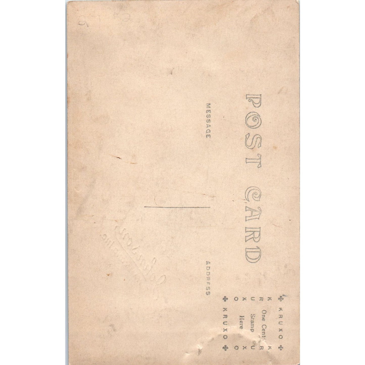 Victorian Girl in Black Dress RPPC Real Photo Postcard PB1