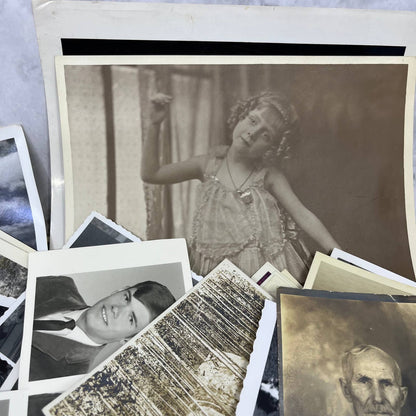 HUGE Lot Hundreds of Antique Photos CDV Cabinet Cards Photo Books 8+ Pounds