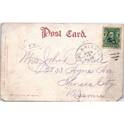 1906 Blue Hill Observatory Blue Hills MA Original Postcard P1-13