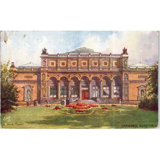 Hamburg Kunsthalle Raphael Tuck Oilette Original Postcard P2-12