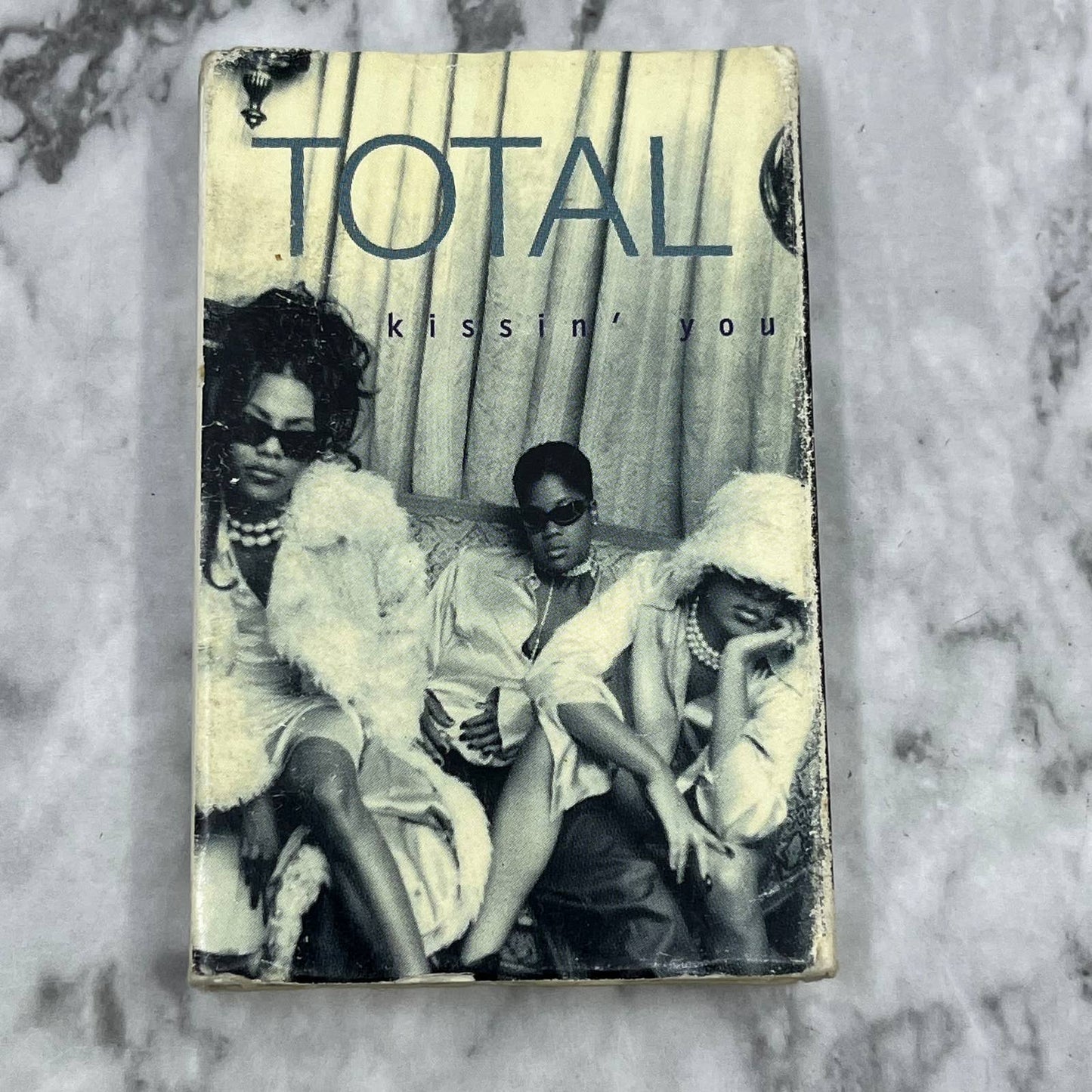 Total Kissin You 1996 Cassette Tape Single Rap Hiphop Bad Boy TJ4