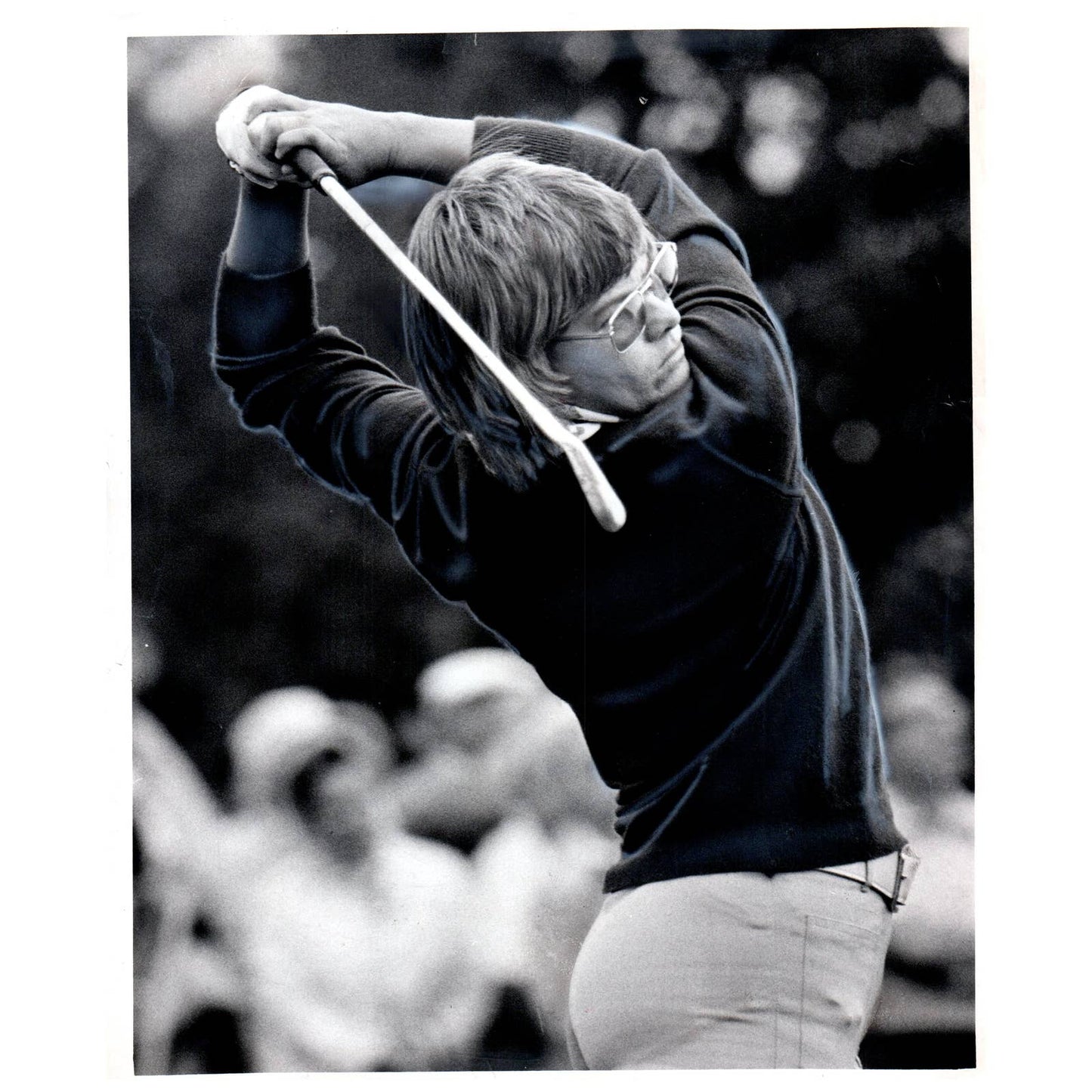 1973 Original Press Photo Ladies' PGA Golf Sandra Haynie 8x10 AD1