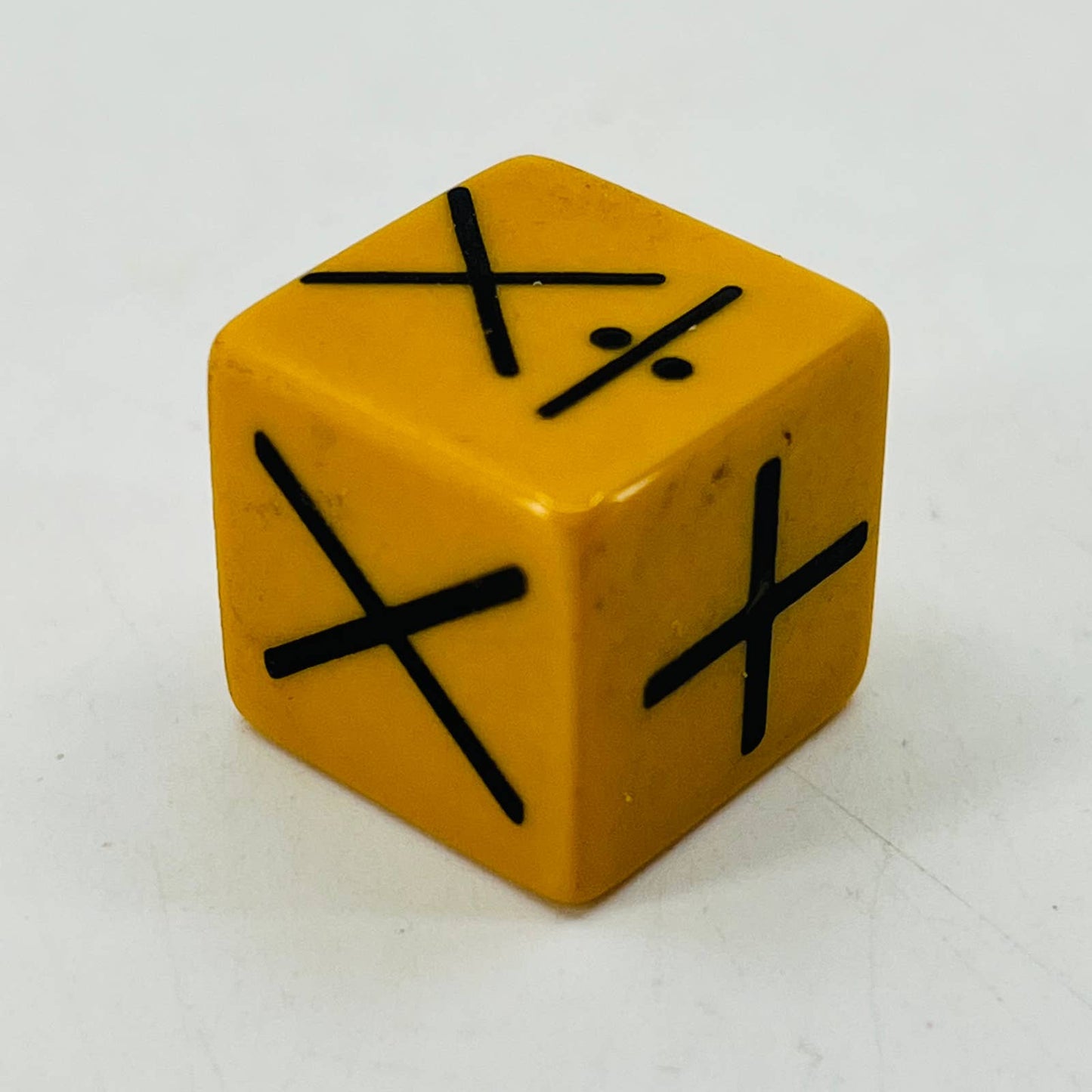 Vintage Math Mathematics Equation Operator Dice 1/2” SB1