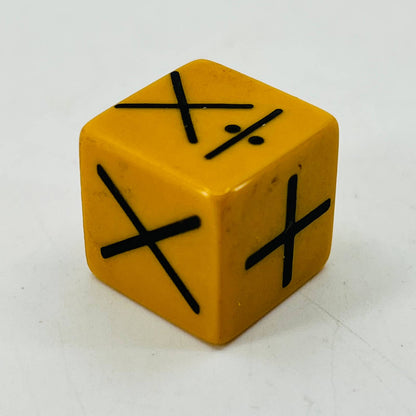 Vintage Math Mathematics Equation Operator Dice 1/2” SB1