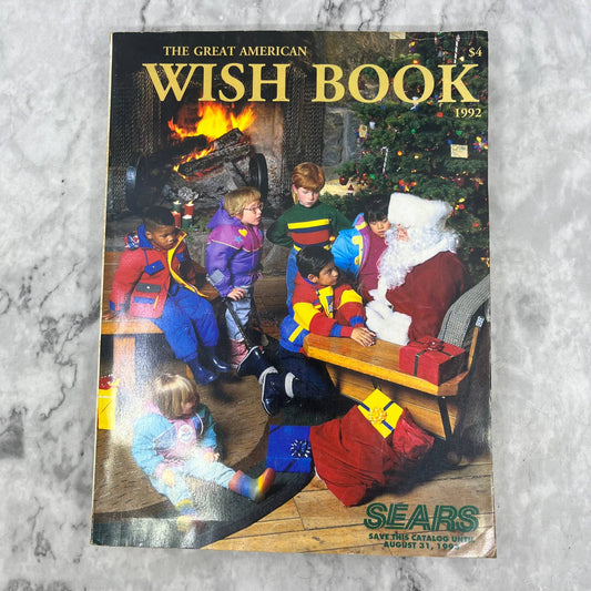 Sears Wish Book 1992 Christmas Catalog Barbie, Star Wars, Lego Nintendo S4