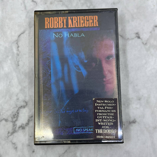 Vintage 1989 Robby Krieger No Habla I.R.S. Records Cassette Tape TB5-15