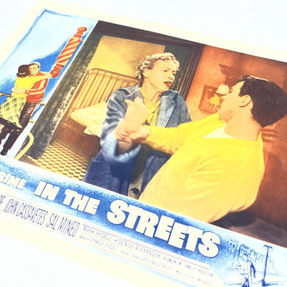 CRIME IN THE STREETS 1956 SAL MINEO 11X14" LOBBY CARD James Whitmore FL4