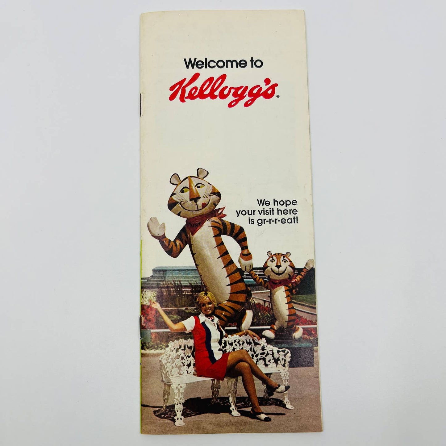 1975 Kellogg’s Battle Creek MI Tourist Brochure Tony Tiger SC1