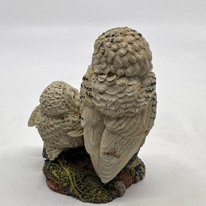 1994 Hamilton Collection "A Watchful Eye" Owl Figurine Russell Willis TI4