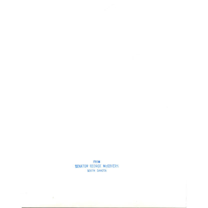 Senator George McGovern c1967 Original Photo 8x10 TK1-P6