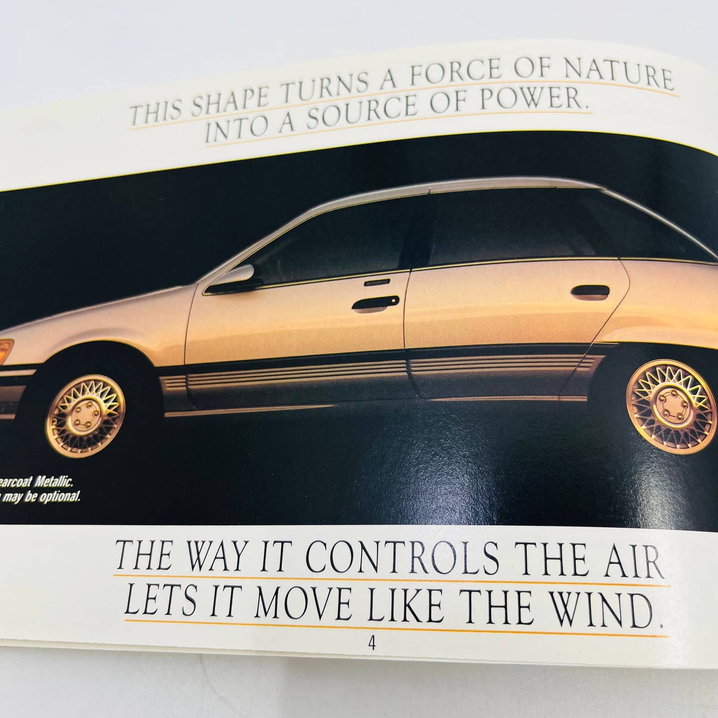 1988 Mercury Catalog Brochure Press Book Tracer Topaz Cougar Sable BA1