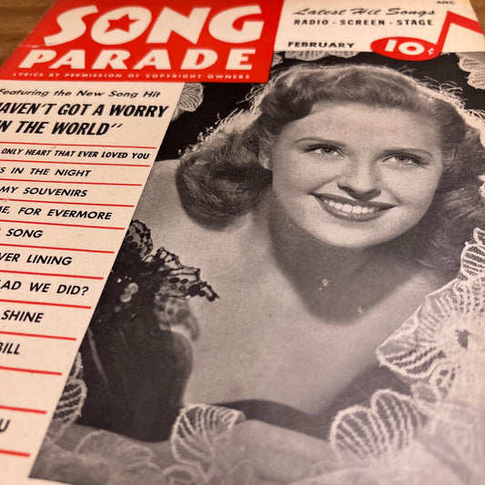 Song Parade Magazine 1947 February Beverly Tyler The Best Years of Our Lives M1-1