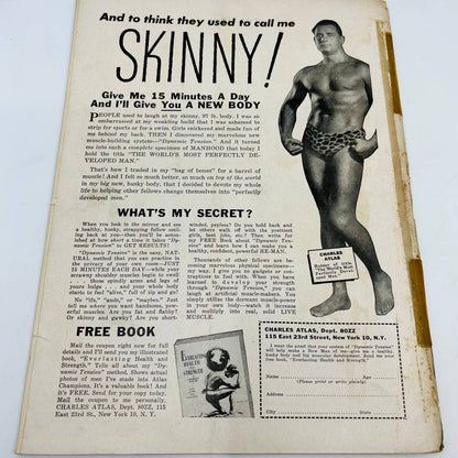 1949 Dec - The Ring Boxing Magazine – Sugar Ray Robinson Cover TA5