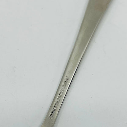 Vintage Avon Stainless Steel Enamel Berry Print Spoon Japan 5” SA4