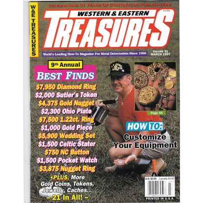 Western & Eastern Treasures Magazine - Treasure Hunting March 1997 M6