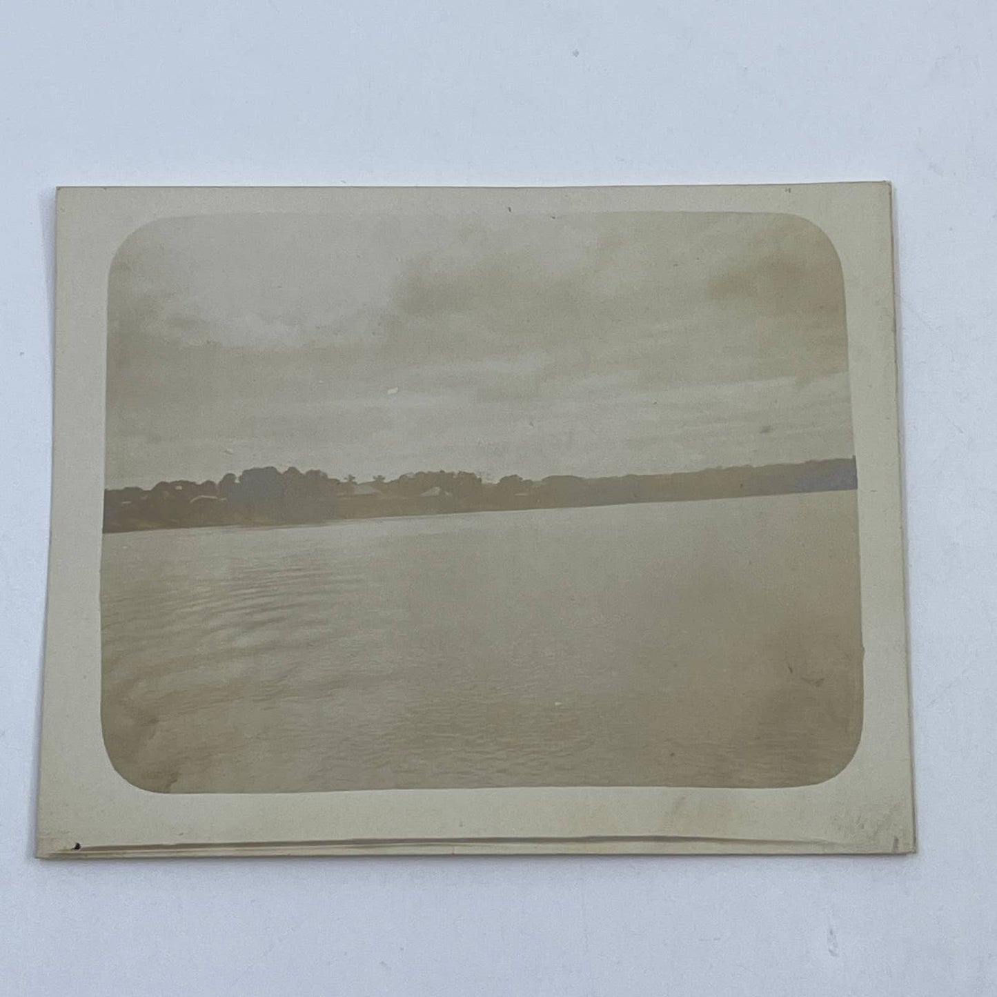 1903 Original Sepia Photograph Hacienda San Carlos Mexico AC7