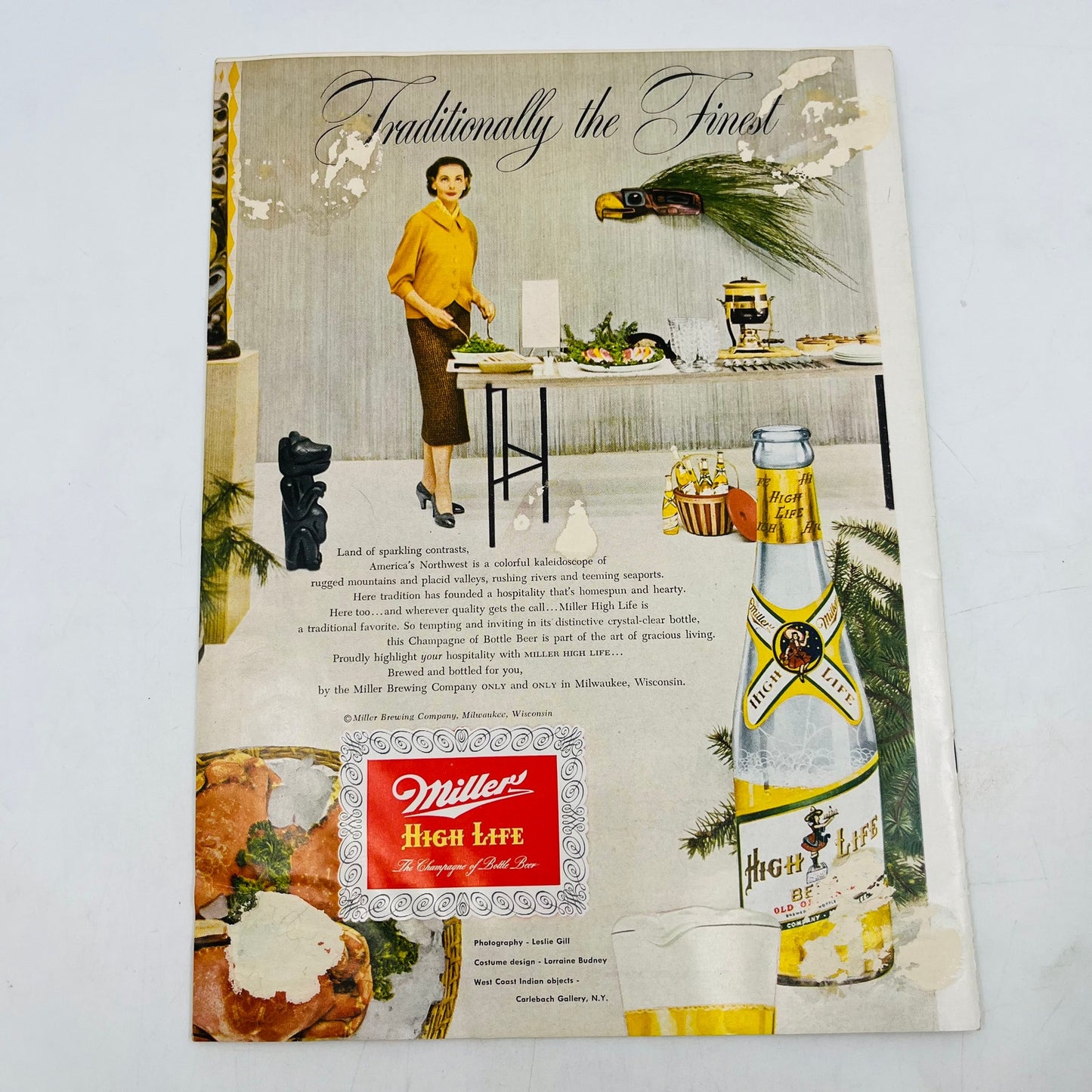 1955 Holiday on Ice Souvenir Program Booklet Ice Figure Skating Dance V37-3