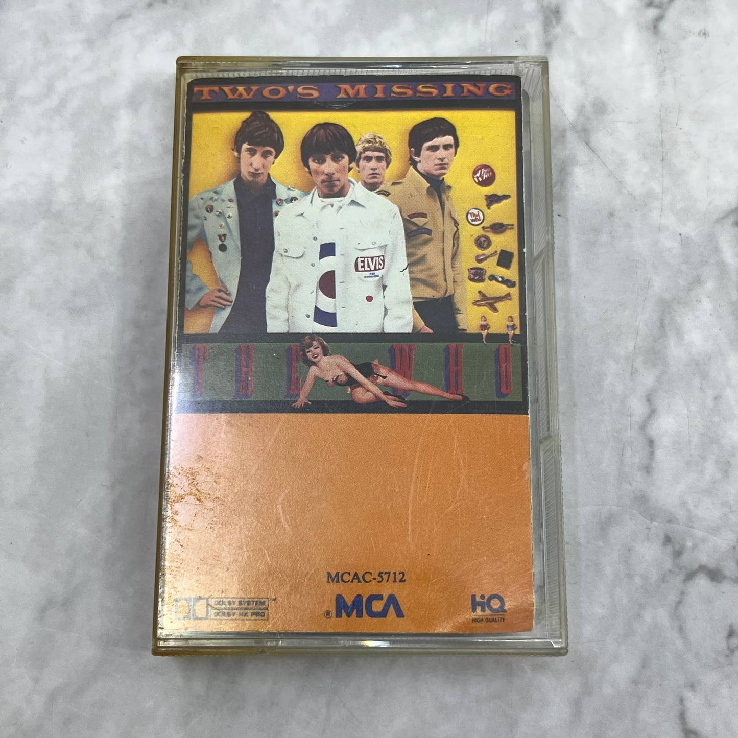 The Who - Two's Missing Rarities Wasp Man Cassette Tape TF6-23