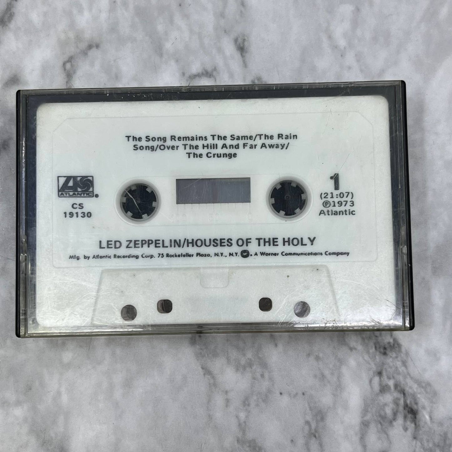 Led Zeppelin Houses of the Holy Cassette Tape No Jacket TJ6-76