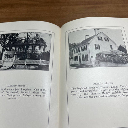 1923 Portsmouth New Hampshire 300th Anniversary Historical Souvenir Booklet  A5