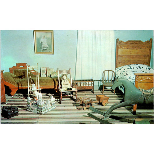 Amana Home Doll House Amana Iowa Original Postcard PB5