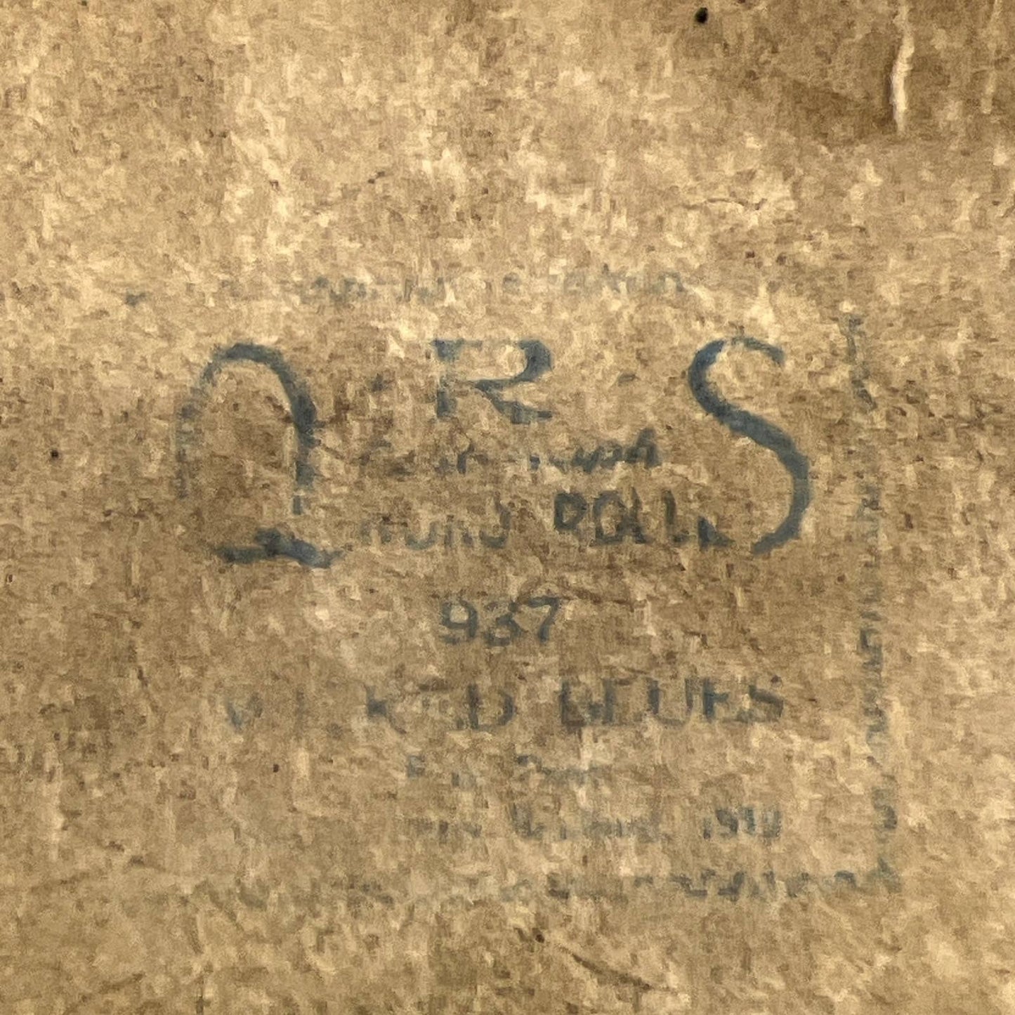QRS Piano Word Roll Wicked Blues Perry Bradford TI4