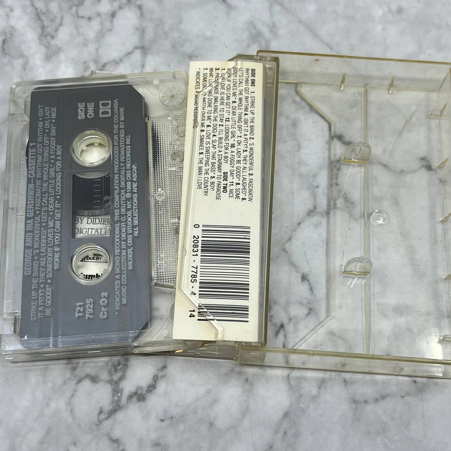 The Great American Composers Cassette Tape 1: George & Ira Gershwin TB5-15