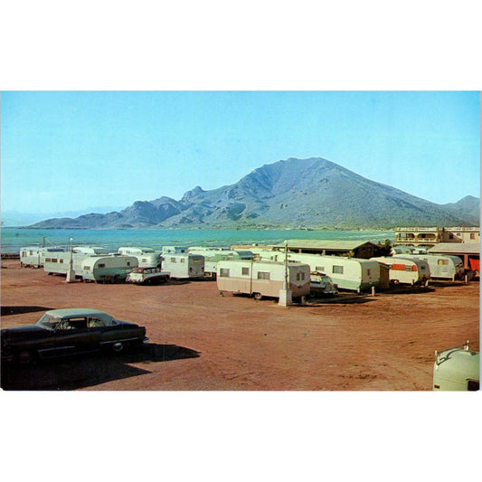 Hotel Miramar Guaymas Sonora Mexico Camper Park - Original Postcard TJ7-RP3