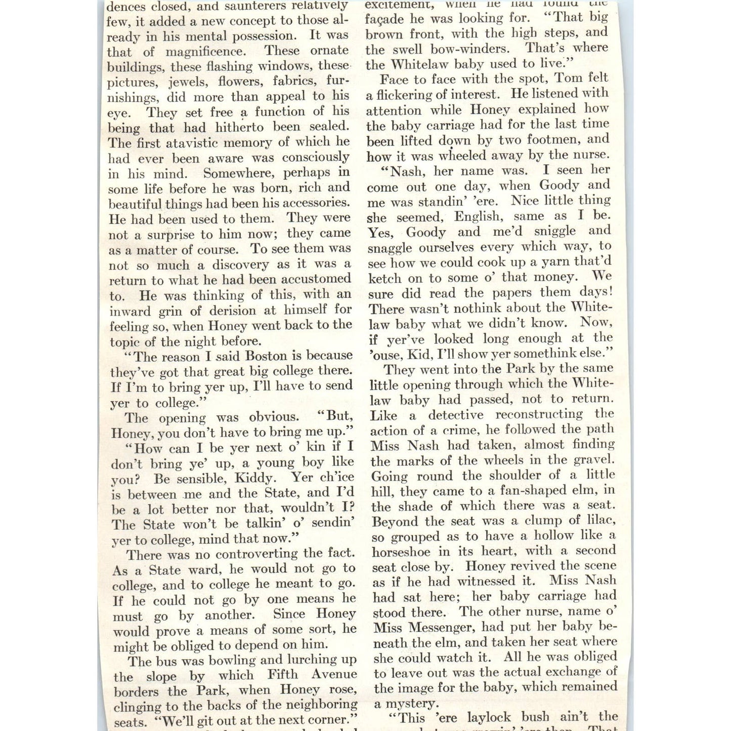 c1920 Harpers Print John Alonzo Williams He Saw That Her Eyes Were Shining SF3-1