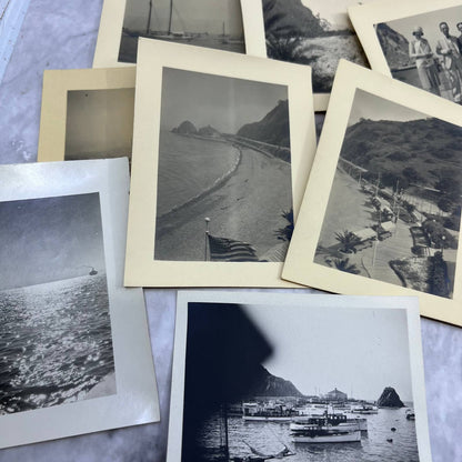 1920s Collection of Photos & Negatives of Catalina Island California TJ8