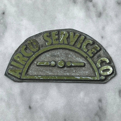 Vintage Printing Letterpress Printers Block Plate Airco Service Co. SE820