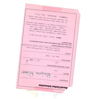 1989 Press Photo Che Williams & Steven Martonffy Bike After School 8x10" AD3