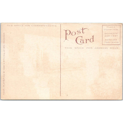 Antique Postcard Royal Garden Hotel Lincoln Seattle Washington TD9