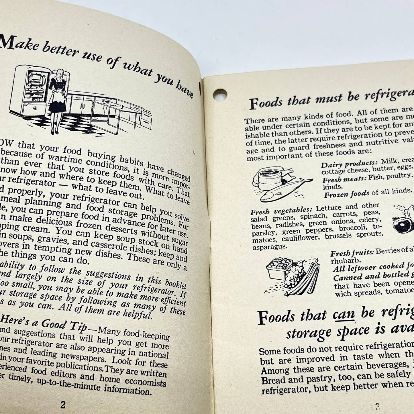 1940s Wartime Suggestions to Help You Get The Most Out of Your Refrigerator TF7