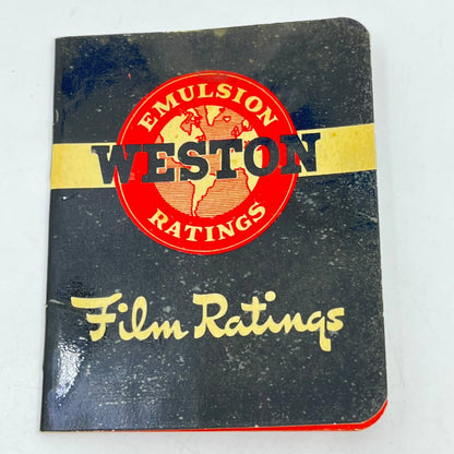 1940 Westin Emulsion Ratings Film Ratings Camera Phototherapy Book SC5