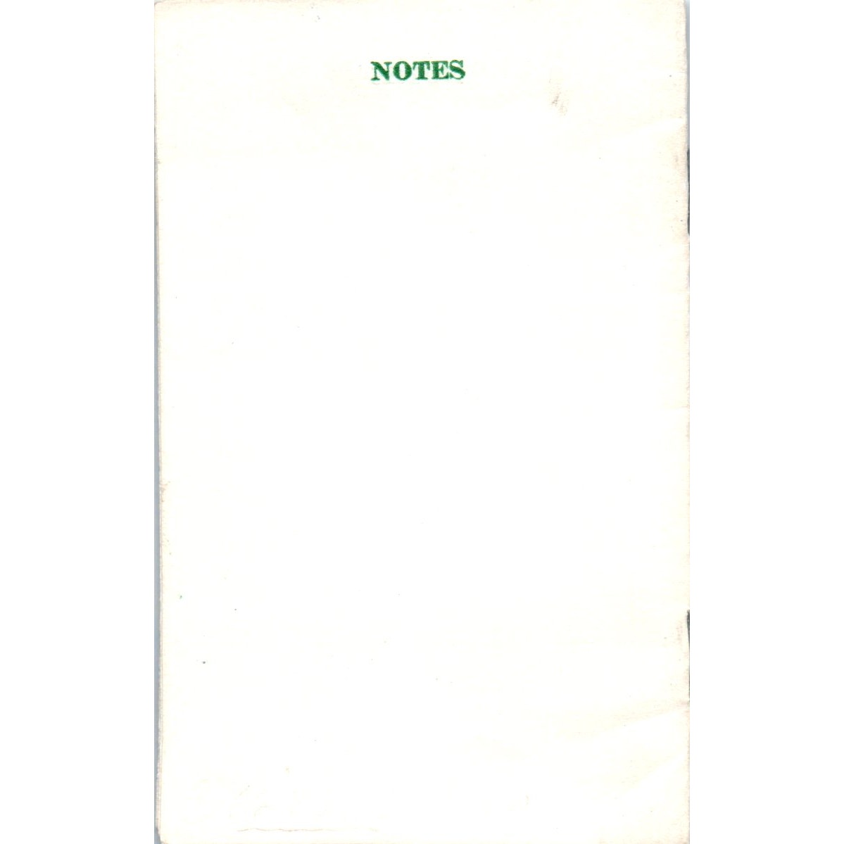 1961 Anoka Minnesota City League Golf Schedule Booklet AK3-M44