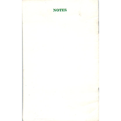 1961 Anoka Minnesota City League Golf Schedule Booklet AK3-M44