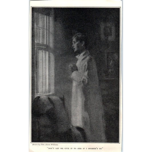c1920 Harpers Print Williams Don't Let Me Give it To Her If I Oughtn't To TD8-H1