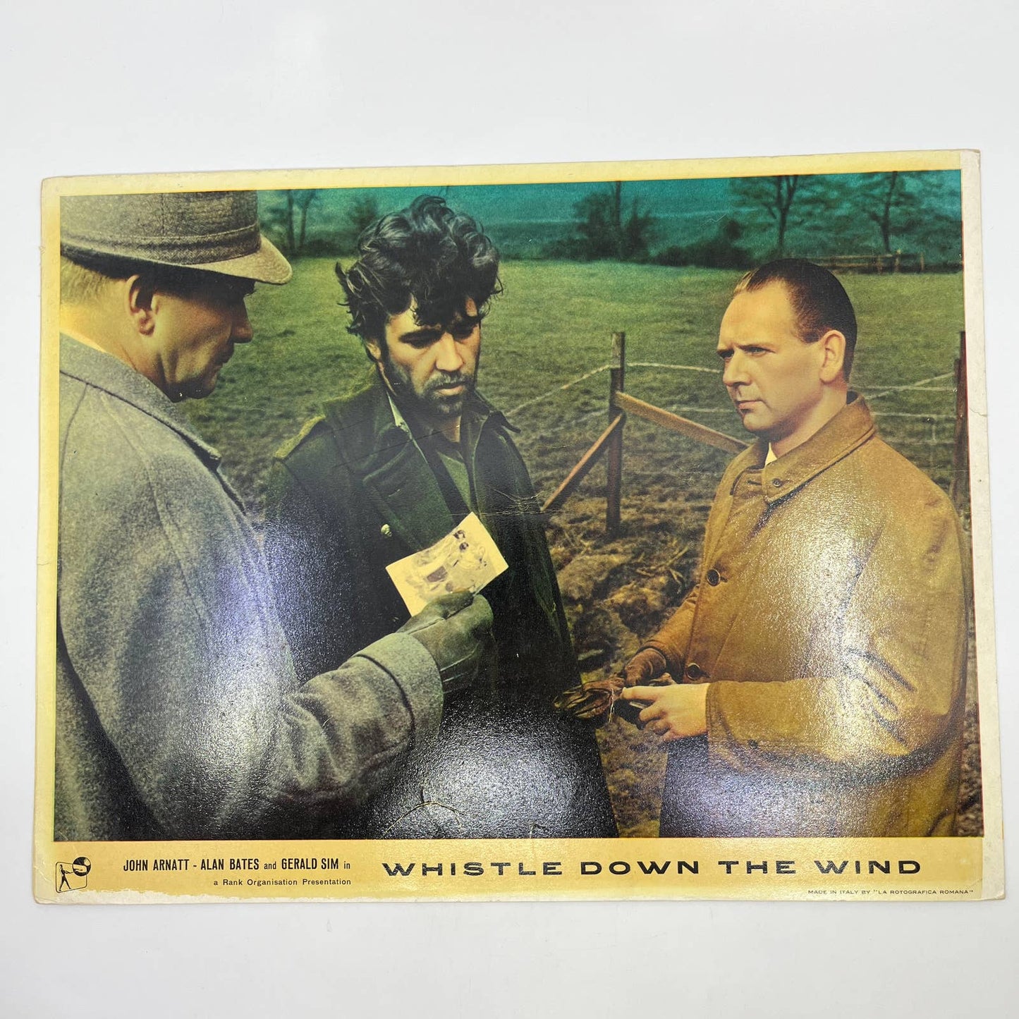 1961 Whistle Down the Wind John Arnatt Alan Bates 11x14 British Lobby Card 1 FL4