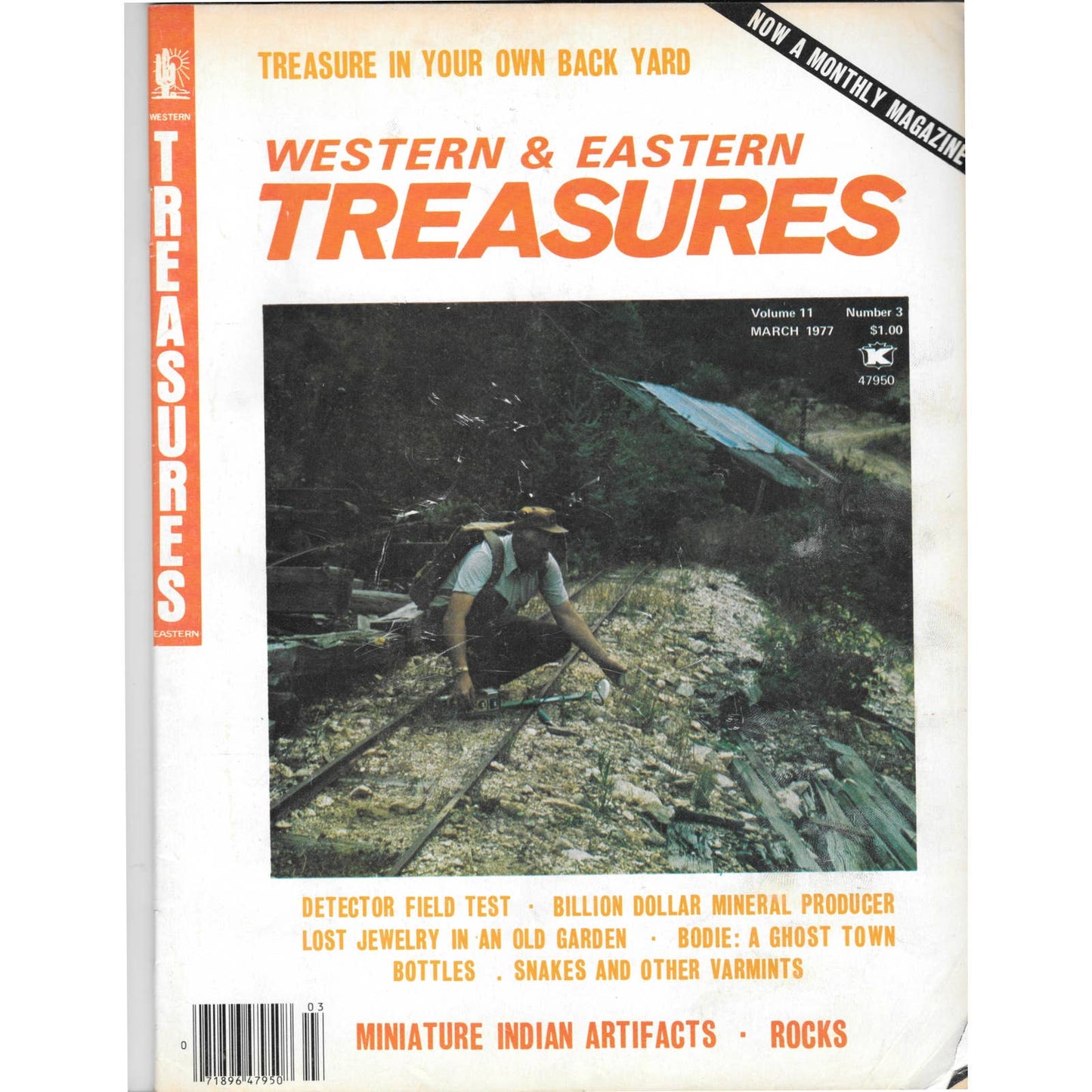 Western & Eastern Treasures Magazine - Gold Metal Detecting March 1977 M3