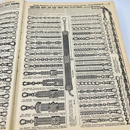 Antique 1902-1903 Sears Roebuck & Co. Catalog #112 Hardcover Complete BA3