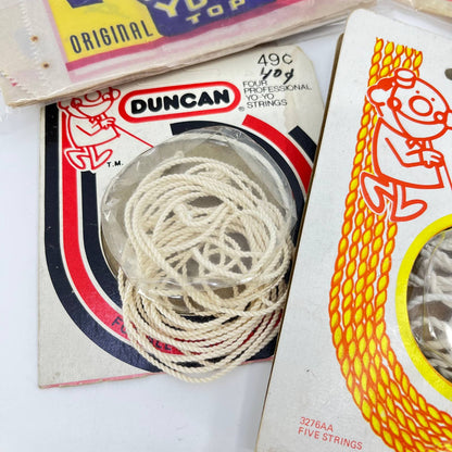 Vintage Duncan Yo-Yo Repair Parts String with Original Packaging Lot TE3