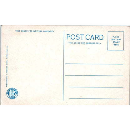 Vintage Postcard West Main Street Carnegie PA TD8-P2