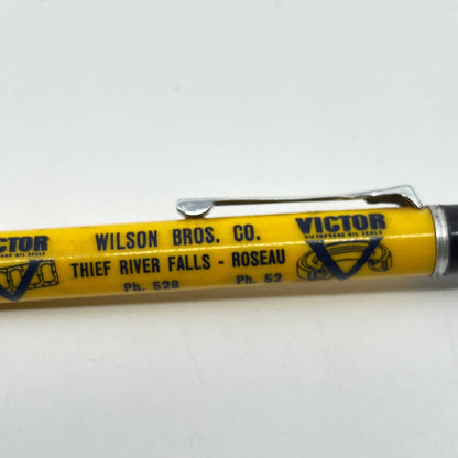 VTG Mechanical Pencil Victor Oil Wilson Bros. Thief River Falls Roseau MN SC3